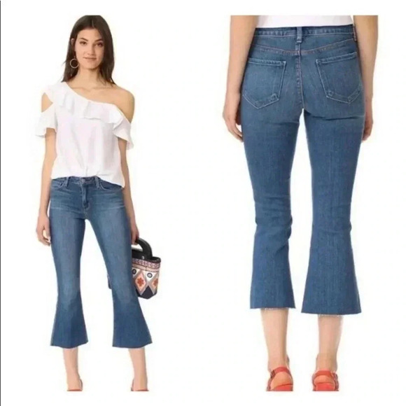 L’agence Sophia high rise crop jeans - Picture 1 of 6